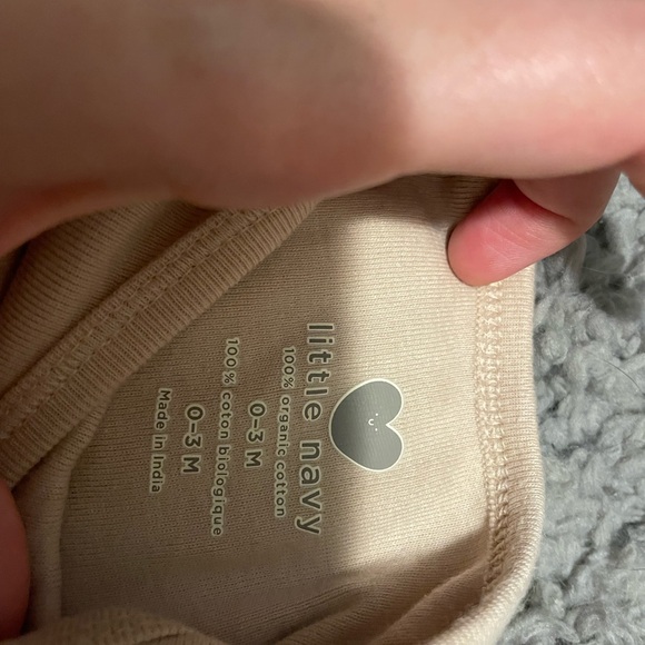 3/$20 Old Navy Peanut Baby Outfit - Picture 3 of 4